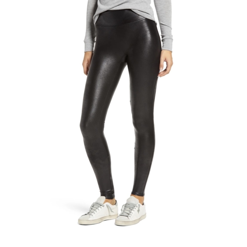 Spanx Faux Leather Leggings - Picture 4 of 8